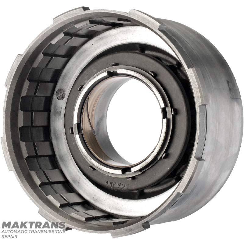 Drum Direct Clutch A4LD, 4R44E, 4R55E, 5R55E, 5R55N, 5R55S, 5R55W 90DT-7D047-AB - 4 friction discs, with sleeve under the hub