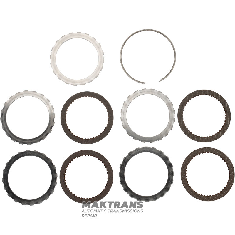 Drum Direct Clutch A4LD, 4R44E, 4R55E, 5R55E, 5R55N, 5R55S, 5R55W 90DT-7D047-AB - 4 friction discs, with sleeve under the hub