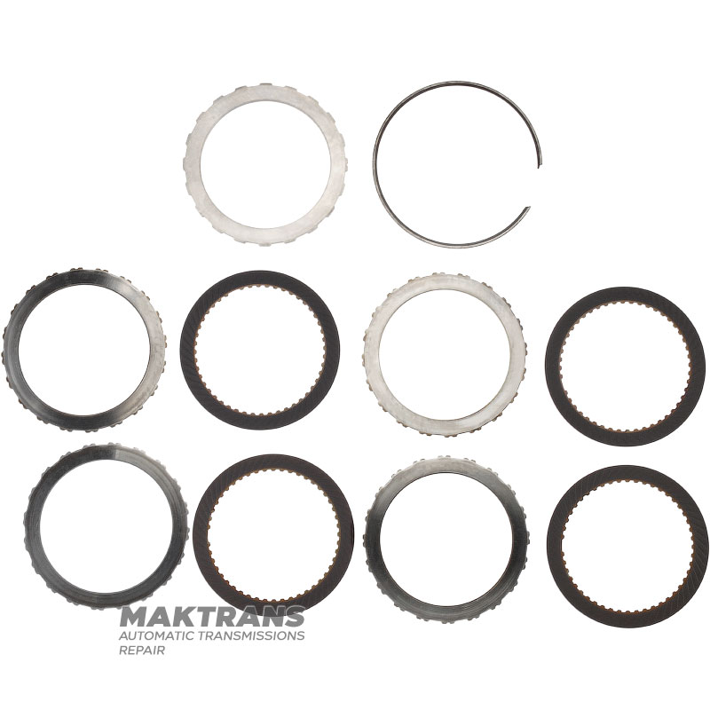 Drum Direct Clutch A4LD, 4R44E, 4R55E, 5R55E, 5R55N, 5R55S, 5R55W XL2P-7D047-AB - 4 friction discs