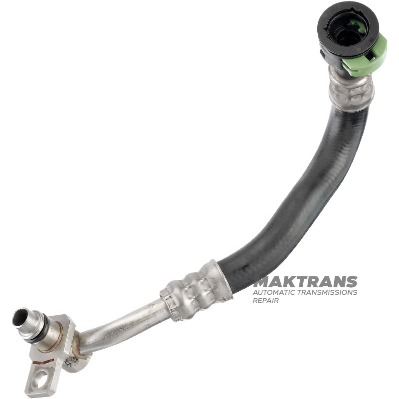 Oil supply pipe of heat exchanger AUDI ZF 8HP65A — 8W0317817D, 8W0317817A