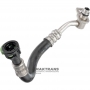 Oil supply pipe of heat exchanger AUDI ZF 8HP65A — 8W0317817D, 8W0317817A