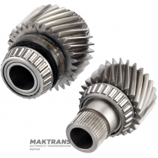 Transfer case helical gear set ZF 8HP65A - 33 teeth (outside Ø 98.25 mm), 32 teeth (outside Ø 94.85 mm, 43 splines)