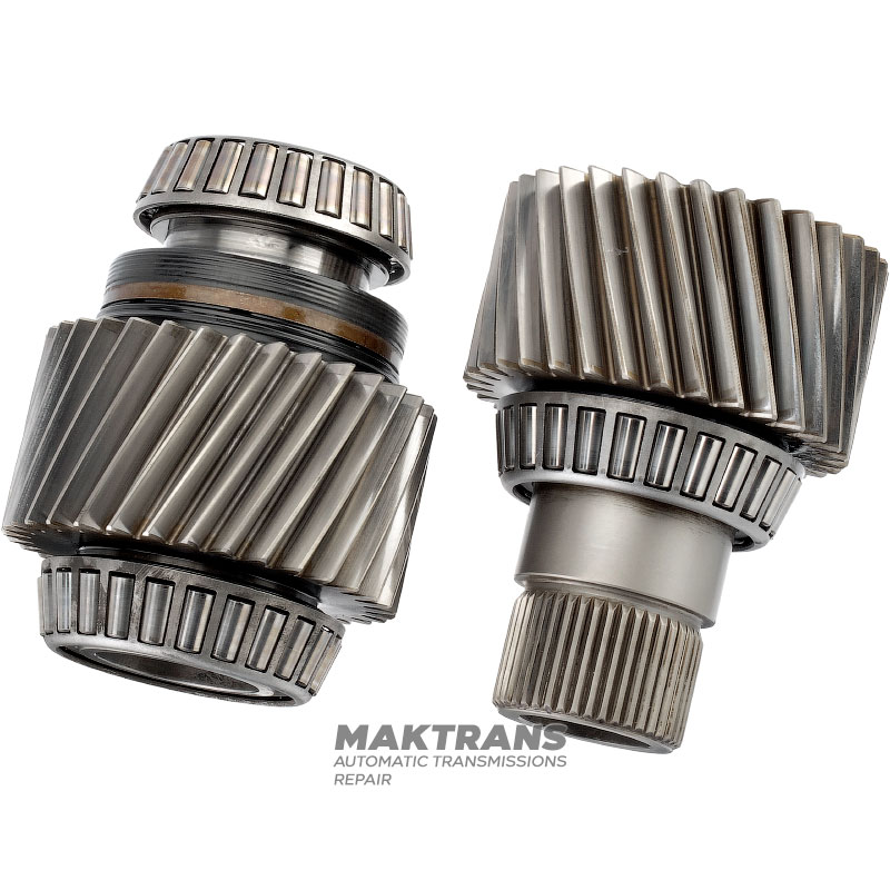 Transfer case helical gear set ZF 8HP65A - 33 teeth (outside Ø 98.25 mm), 32 teeth (outside Ø 94.85 mm, 43 splines)
