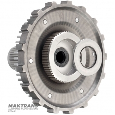Output shaft MAZDA Hybrid 8-speed transmission RZ44 - overall height 107 mm, 34 splines (outer Ø of spline part 36.50 mm)