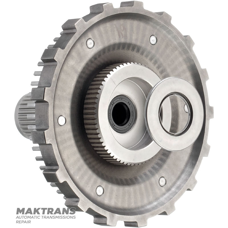 Output shaft MAZDA Hybrid 8-speed transmission RZ44 - overall height 107 mm, 34 splines (outer Ø of spline part 36.50 mm)