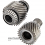 Transfer case helical gear set ZF 8HP65A - 29 teeth (ext.Ø 104 mm), 25 teeth (ext.Ø 91.50 mm, 43 splines)