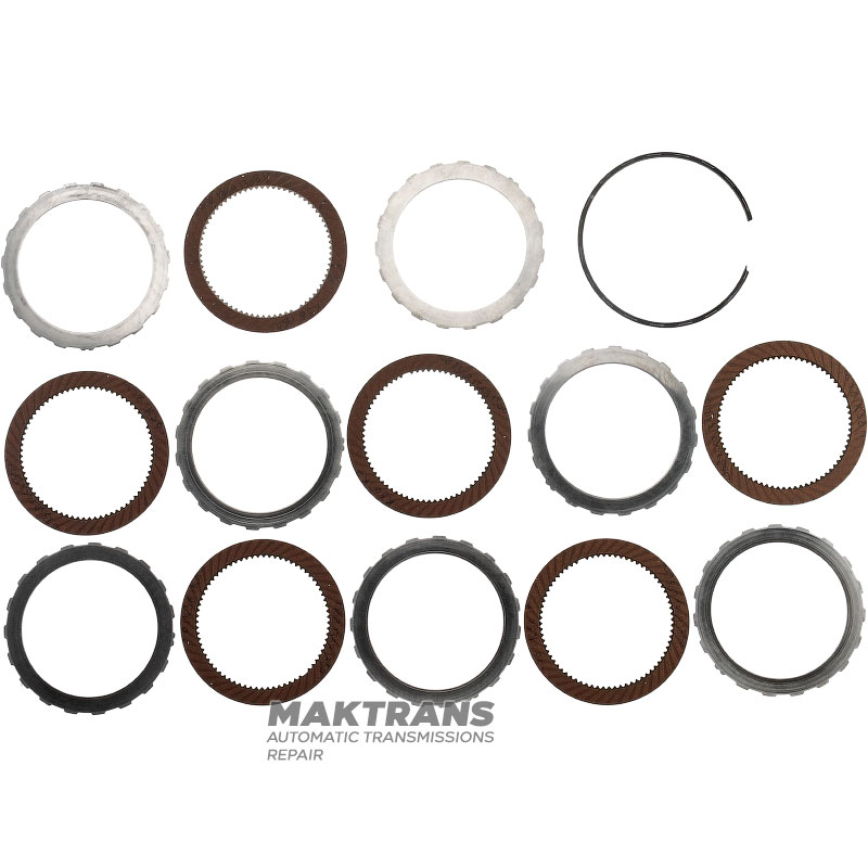 FORWARD Clutch Drum FORD A4LD, 4R44E, 4R55E, 5R55E, 5R55N, 5R55S, 5R55W 91DT-7A511-DE — 6 friction discs (total thickness of the set 25.65 mm)