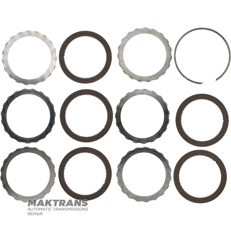 FORWARD Clutch Drum FORD A4LD, 4R44E, 4R55E, 5R55E, 5R55N, 5R55S, 5R55W 90DT-7A511-DA - 5 friction discs (total kit thickness 22.00 mm)
