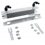 Universal oil radiator 6-row 3/4"x16 Fitting AN8 complete with fastening, fittings for connection.