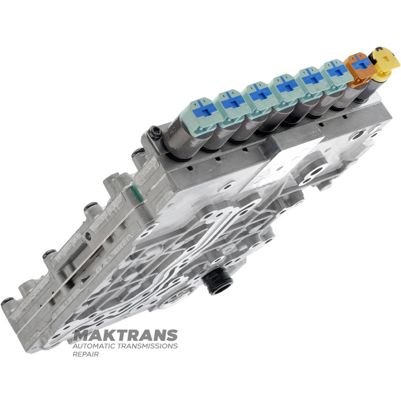 Valve body complete with solenoids ZF 8HP51, 8HP51X, 8HP76, 8HP76X — separator plate A247 (1111327078ZFS), 1111427115, 1111427077