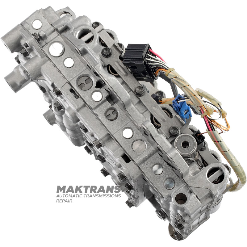 Valve body (reconditioned) complete with solenoids TOYOTA / LEXUS UA80E, UA80F 3541048080, 354100E010 — (for cars with start / stop system, marking on the housing 89090, separator plate A1)