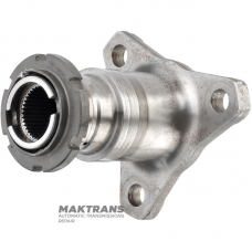 Output shaft flange ZF 5HP19 1056414044, 0737502175 — (overall length 150 mm, 3 mounting holes (ext.Ø 14.05 mm), 39 splines internal)