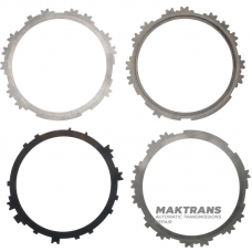 Set of steel disks Low / Reverse Clutch FORD 6F15, 6F35 / GM 6T40, 6T45 - 2 steel disks, 1 support, 1 spring, (total thickness of the set 12.20 mm)