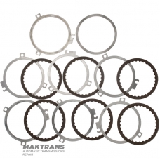 B2 Brake disc set 01M, 01N, 01P, 096, 097, 098, 099, AR4, AD4, AD8 - 6 friction discs, (total thickness of the set 26.55 mm)