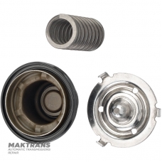 Rubberized piston of hydraulic accumulator 2-3 FORD AOD, AODE, AODE-W, 4R70W, 4R75E, 4R75W — F7AP-7H292-AA, F7AZ-7H292-AA, F7AP-7H292-AC