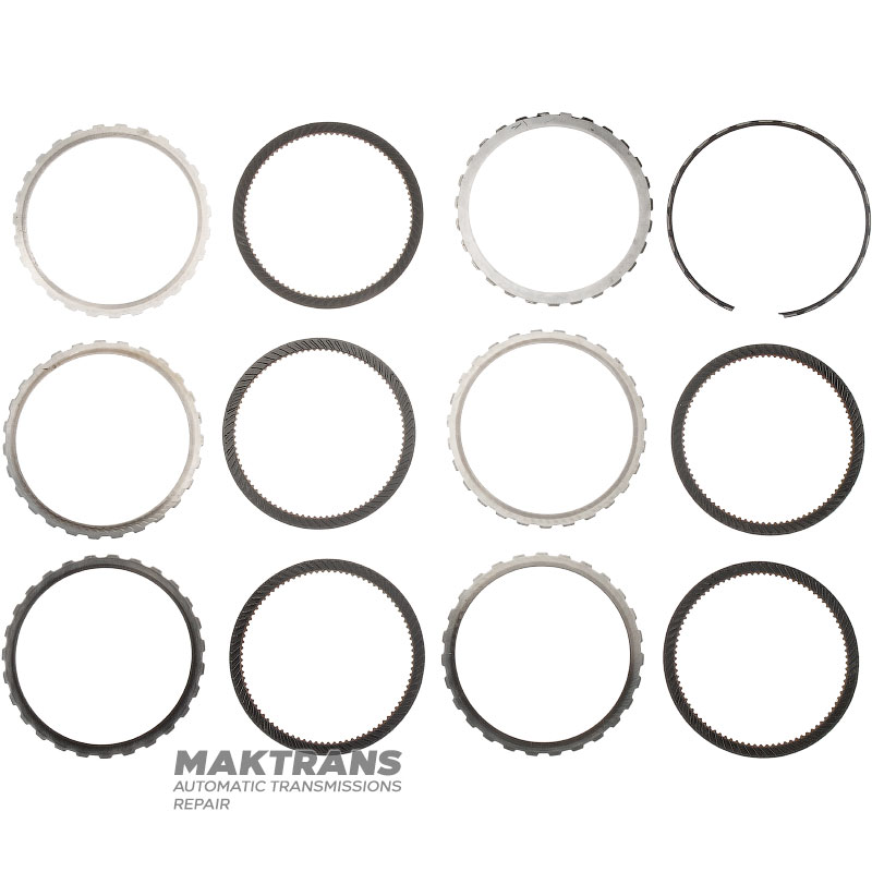 Drum FORWARD Clutch FORD 5R55N, 5R55W, 5R55S 8R2P-7A511-AA — 5 friction discs, (total thickness of the set 20.70 mm)