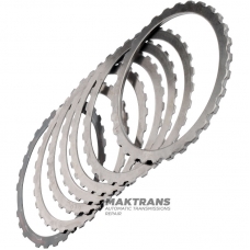 Set of steel wheels D Clutch FORD 6R60, 6R75, 6R80 - 5 steel wheels, (total thickness of the set 14.45 mm)