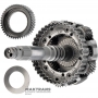 Input shaft, front planetary gear AWF8G45 - overall length 247 mm, sun gear 42 teeth (ext.Ø 67.30 mm)