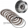 Drum 3-4 Clutch MAZDA Hybrid 8-speed transmission RZ42, RZ44 - 6 friction discs, (total thickness of the kit 30.70 mm)