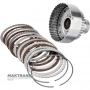 Drum 3-4 Clutch MAZDA Hybrid 8-speed transmission RZ42, RZ44 - 6 friction discs, 2 support steel discs, (total thickness of the kit 30.60 mm)