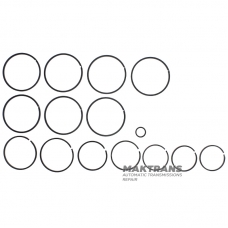 Set of cast iron and plastic rings A43DE / A44DE,  03-71LE  03-72LS / 03-72LE