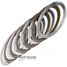 Set of steel and friction discs 3rd Clutch MAZDA CX-90 / CX-60 2.5L-3.3L HYBRID - 5 friction discs (total thickness of the set 23.90 mm / 27.70 mm)