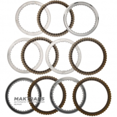 Set of steel and friction discs 3rd Clutch MAZDA CX-90 / CX-60 2.5L-3.3L HYBRID - 5 friction discs (total thickness of the set 23.90 mm / 27.70 mm)