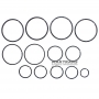 Gasket set VAG 09P, Aisin Warner AQ450-8F/A - with valve body separator plate