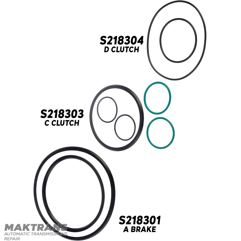 Gasket set ZF 8HP45, 8HP50, DODGE / CHRYSLER 845RE, 850RE - (2018-2021)