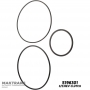 Gasket Set (with Valve Body Separator Plates) GM 6T75E (Gen2) - (2013-2020)
