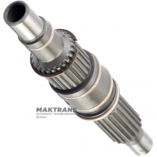 Input shaft JATCO JF018E, JF019E Hybrid - shaft length 162.80 mm, 20 splines (outside Ø 21.70 mm) / 24 splines (outside Ø 24.70 mm)
