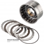 Overdrive Clutch Drum FORD 5R55N, 5R55S, 5R55W, XW4P-7L669-AB - 2 friction discs (total thickness 11.90 mm)