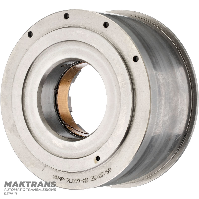 Overdrive Clutch Drum FORD 5R55N, 5R55S, 5R55W, XW4P-7L669-AB - 2 friction discs (total thickness 11.90 mm)