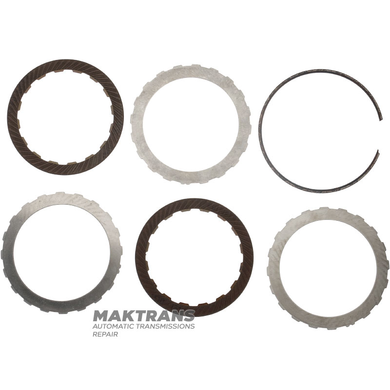 Overdrive Clutch Drum FORD 5R55N, 5R55S, 5R55W, XW4P-7L669-AB - 2 friction discs (total thickness 11.90 mm)