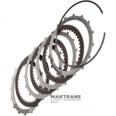Set of steel and friction discs of the hydraulic converter AS69RC R8085951AA, 68085951AA - DODGE RAM 4500/ 5500