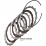 Set of steel and friction discs of the hydraulic converter AS69RC R8085951AA, 68085951AA - DODGE RAM 4500/ 5500