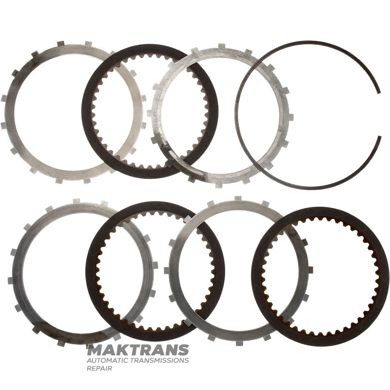 Set of steel and friction discs of the hydraulic converter AS69RC R8085951AA, 68085951AA - DODGE RAM 4500/ 5500