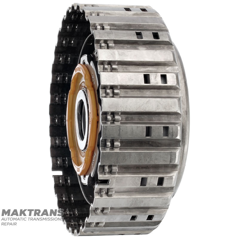 Drum A (Forward) Clutch / front planetary gear FORD 6R60 6R80 - drum empty, without discs (for a set of 5 friction discs), planetary gear 4 satellites (16 teeth on the satellite)