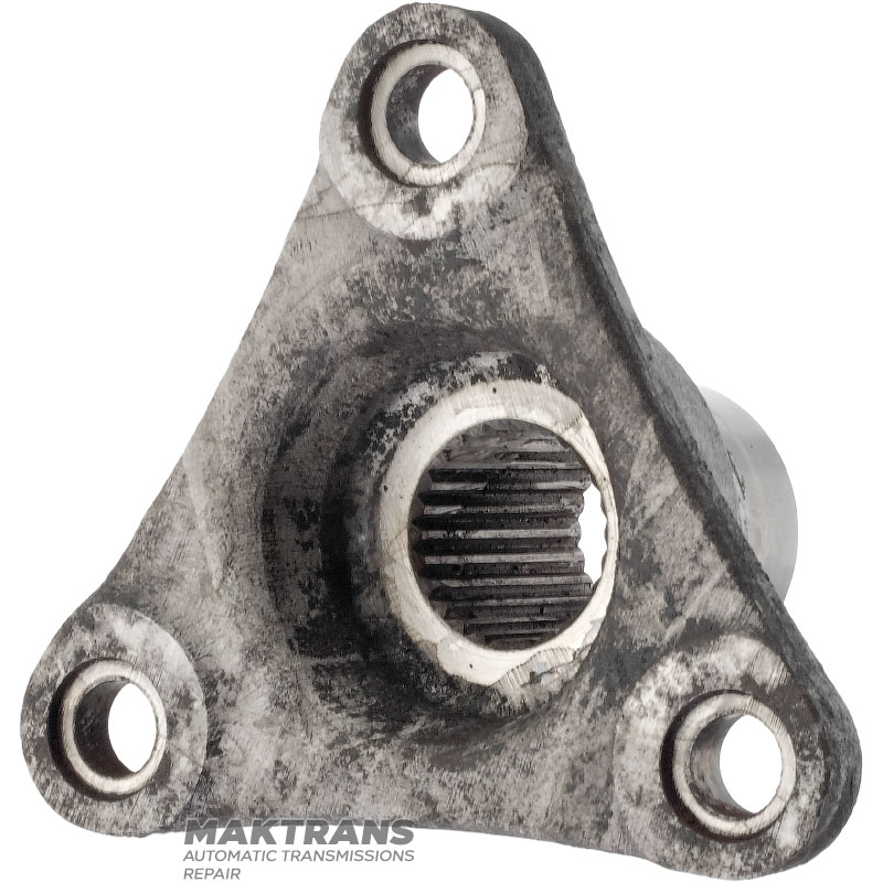 Output shaft flange FORD 5R55N, 5R55W, 5R55S - 26 splines, 3 mounting holes (in.Ø 12.50 mm, distance between hole centers 91 mm)