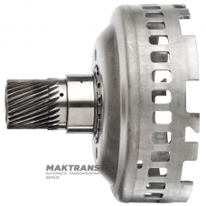 Sun gear of the central and rear planetary gear (with a needle bearing on the outer side) FORD 5R55N, 5R55W, 5R55S — 4L2Z-7A019-AA, 27 teeth (outer Ø 39 mm) / 55 teeth (outer Ø 58 mm)