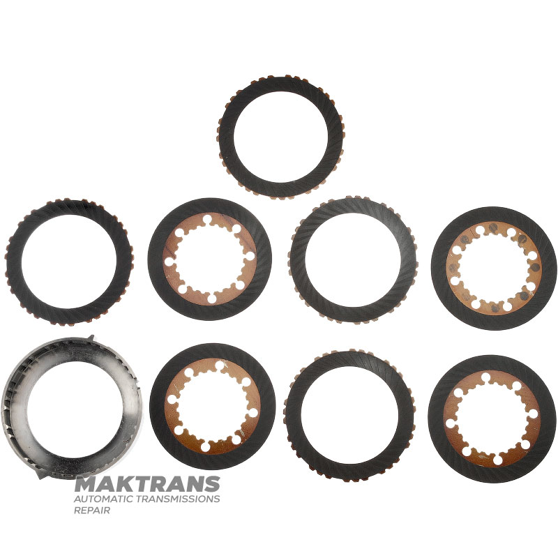 Intermediate Clutch Drum Assembled with Discs FORD — XW4Z-7B164-CA, XW4Z-7B442-CA, XW4Z-7F340-AA