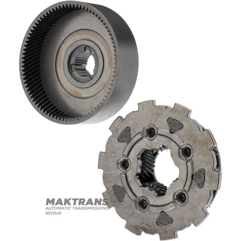 Rear planetary gear FORD 5R55N, 5R55W, 5R55S 1L2Z-7D006-BA, XW4P-7D007-AA — 5 satellites (28 teeth, outer Ø 40.85 mm), 83 teeth on ring gear