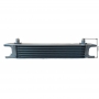 Universal oil radiator 6-row thread pitch 9/16"x18 Fitting AN6 Complete with fastening and fittings for connection.