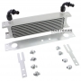 Universal oil radiator 9-row 3/4"x16 Fitting AN8 complete with fastening and fittings for connection.