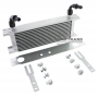 Universal oil radiator 12-row thread pitch 3/4"x16 Fitting AN8 Complete with fastening and fittings for connection.