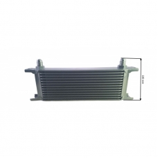Universal oil radiator 12-row thread pitch 3/4"x16 Fitting AN8 Complete with fastening and fittings for connection.