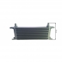 Universal oil radiator 12-row thread pitch 3/4"x16 Fitting AN8 Complete with fastening and fittings for connection.