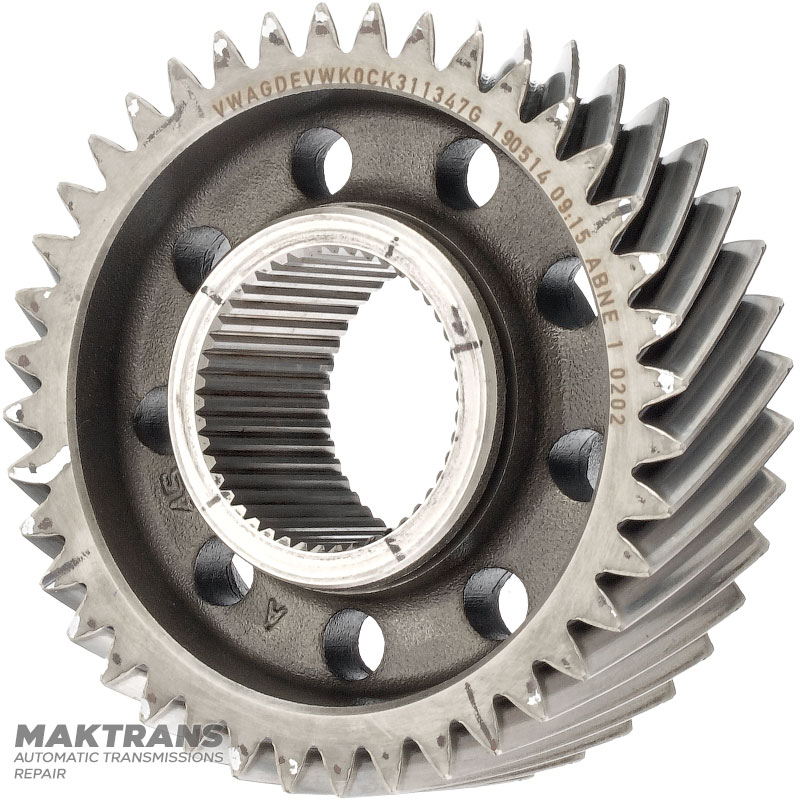 Gear VAG 0CK 0CL 0CJ (DL382) 0CK311347G — (40 teeth, outer Ø 99.30 mm, 46 splines)