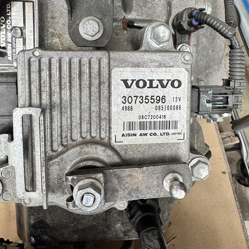 Automatic transmission complete with torque converter AW55-51SN 2WD — 31259280 (Volvo C70 (MC) 2.5 T5 20V), with electronic unit 30735596, torque converter 43A290