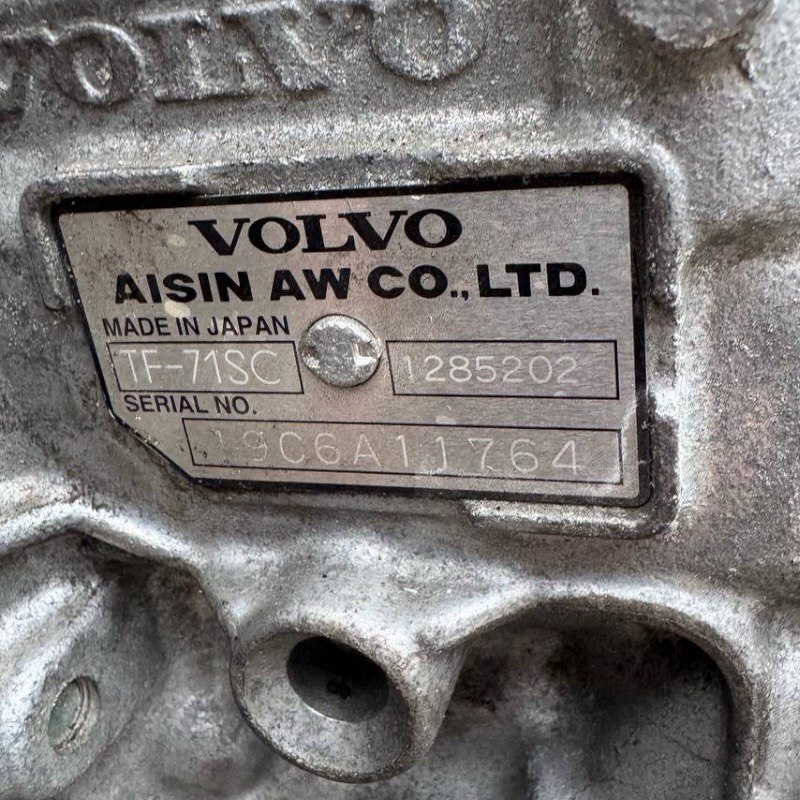 Automatic transmission complete with torque converter TF71-SC 2WD — 1285202 (Volvo V60 2.0D S60 2)